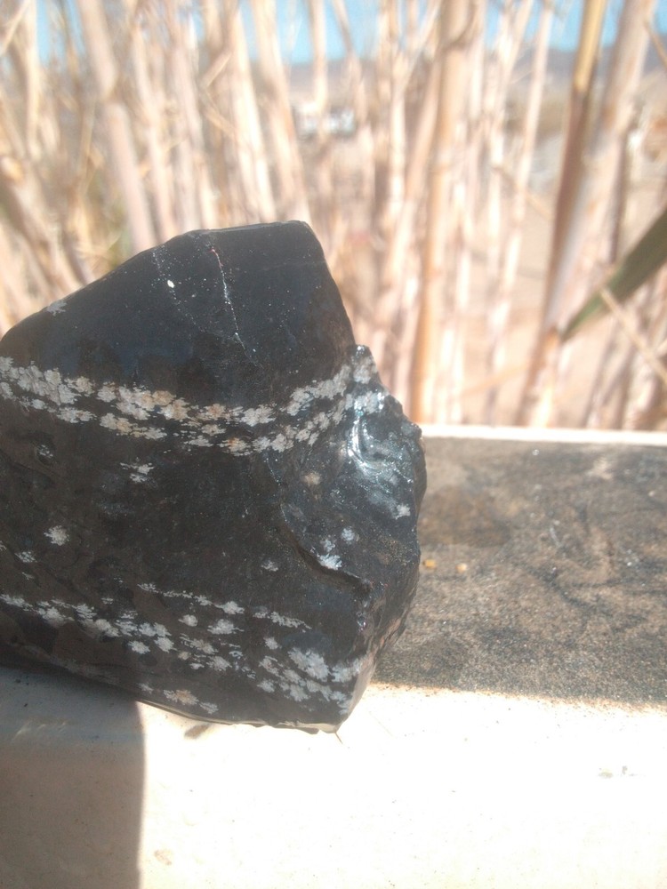 Snowflake Obsidian Rough Chunk Collect Or Display