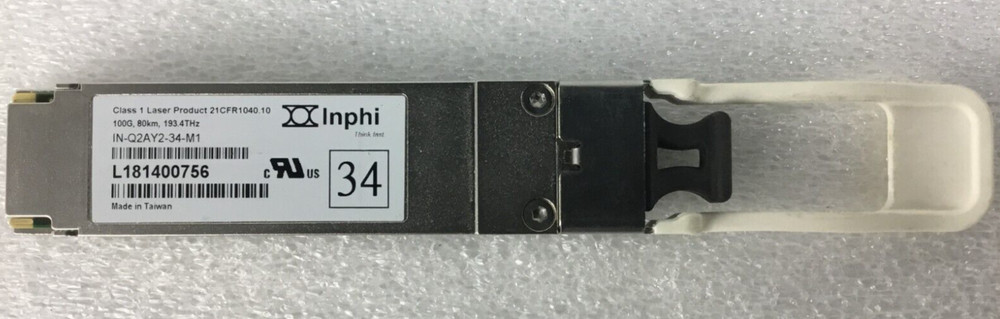 Inphi IN-Q2AY2-34-M1 100G 80KM Single Mode Transceiver 193.4