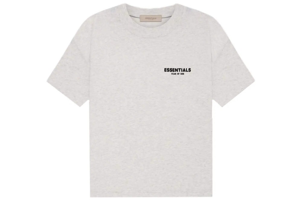 Essentials Light Oatmeal SS22 Tee