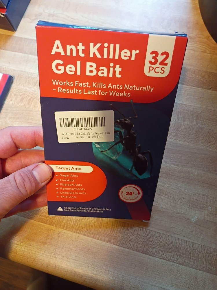 32 Pack Ant Killer Gel Bait Highly Effective Ant Killer Indoor Infestation