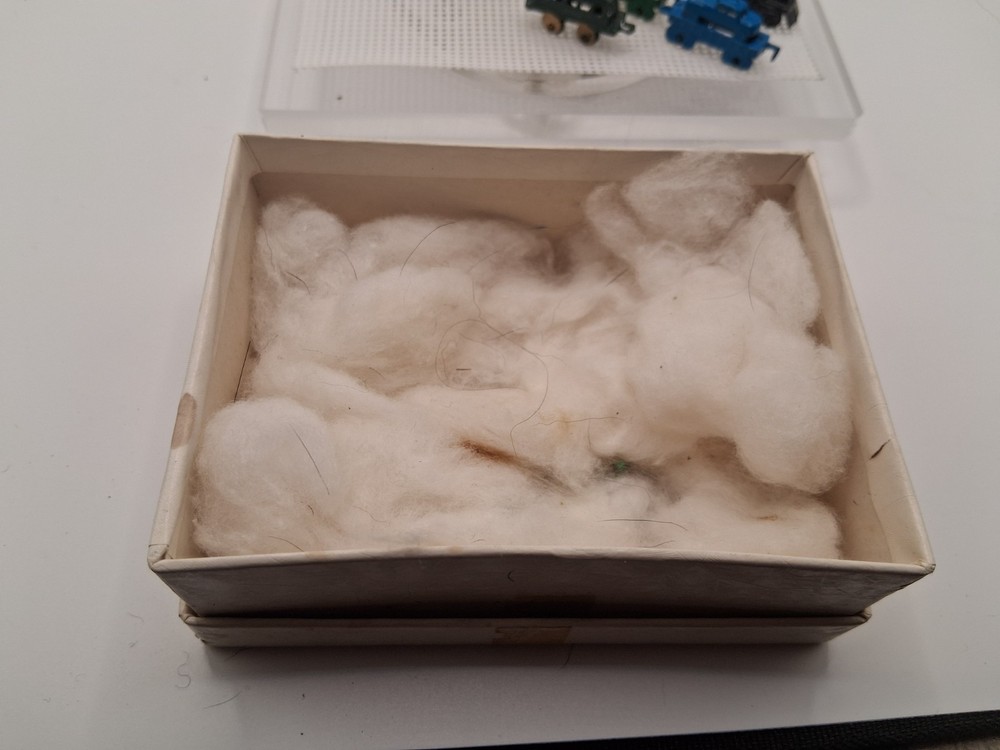 Minerature Train Set with a box