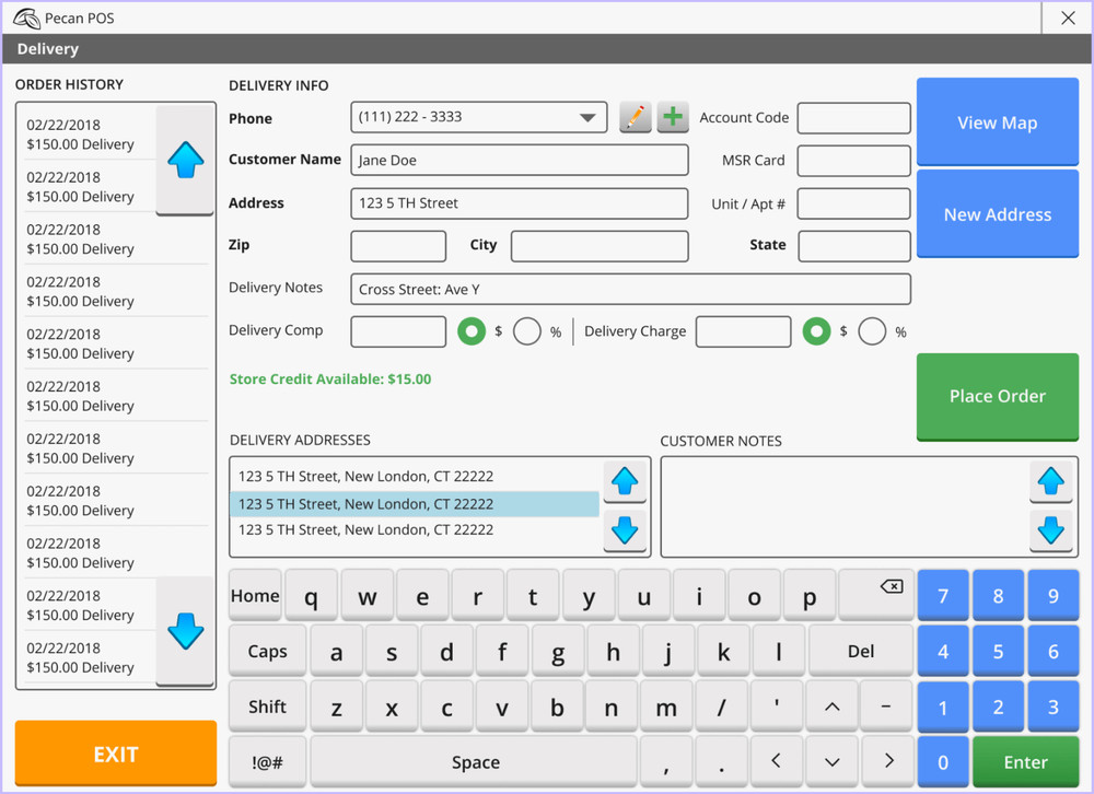 Pecan POS Complete Value Bundle Restaurant with Mobile Device Perpetual License