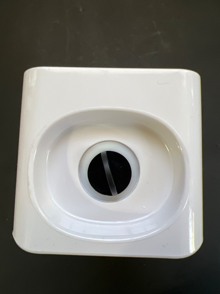 Wall-Mounted White Toothpaste Dispenser