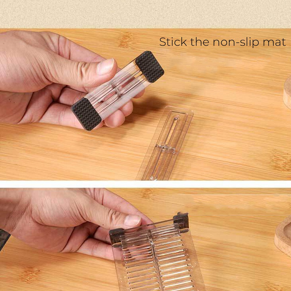 4Pcs Adjustable Drawer Organizer Divider Underwear Bra Socks Closet Separators