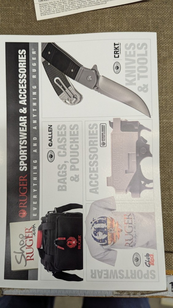 Instruction Manual, Ruger SR1911 Instruction Manual