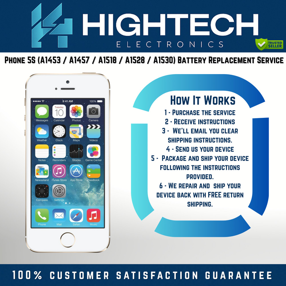 Phone 5S Battery Replacement Service  Repair