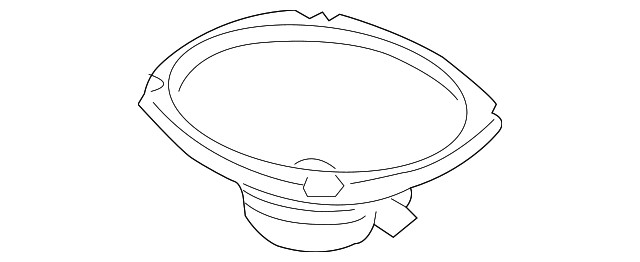 Genuine GM Rear Speaker 96540726