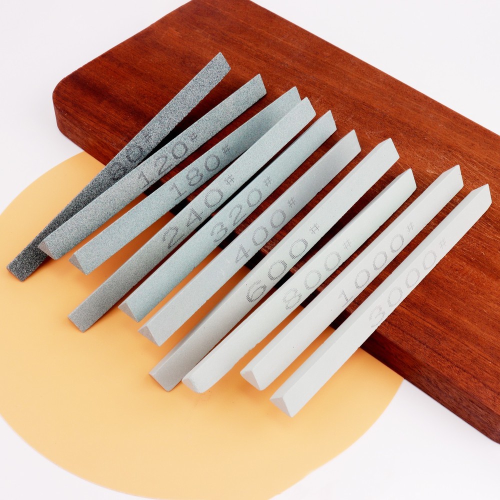 Triangular & Rectangular Sharpening Stone 150mm | 1 or 10-Pack Selectable Grits