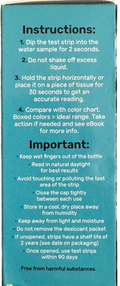 JNW Direct - Quick & Accurate Hardness Test Strips - Ultimate Water Hardness
