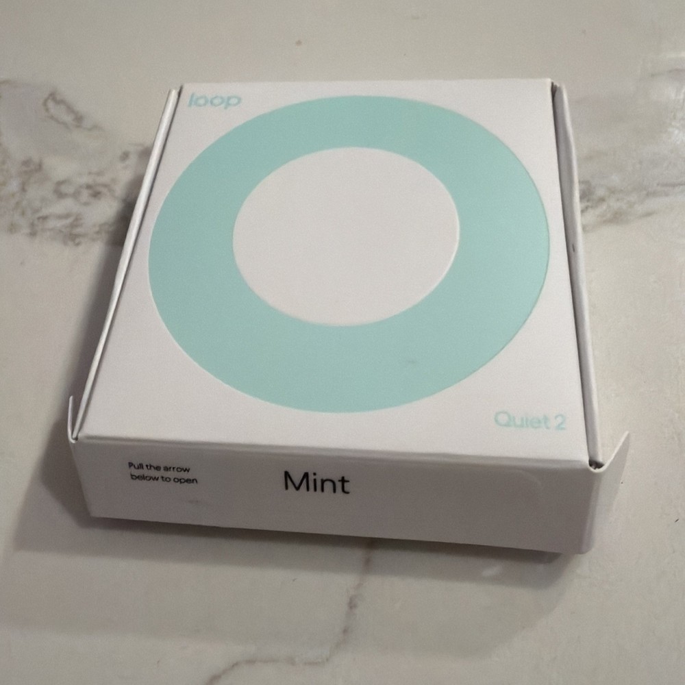 Loop Quiet Ear Plugs for Noise Reduction - Mint color -Open Box
