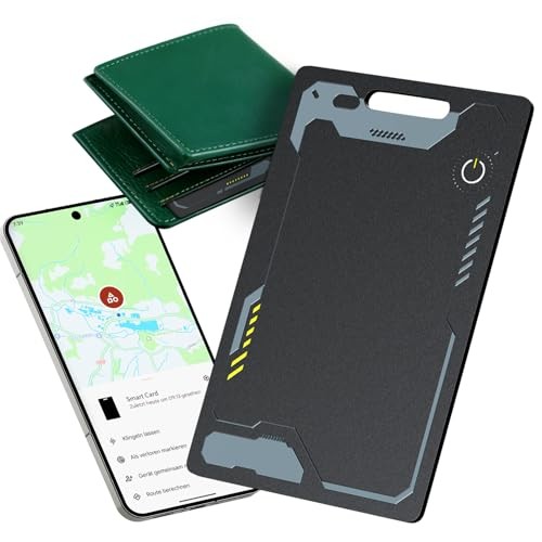 Wallet Tracker Card Android, IP68 Waterproof Smart Card Luggage Tracker