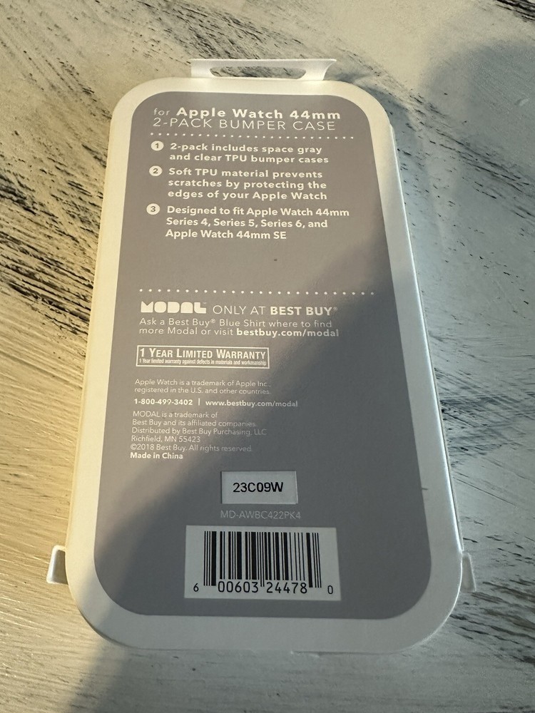 Modal Apple Watch bumper bands new 2 pack bumpers size 44mm