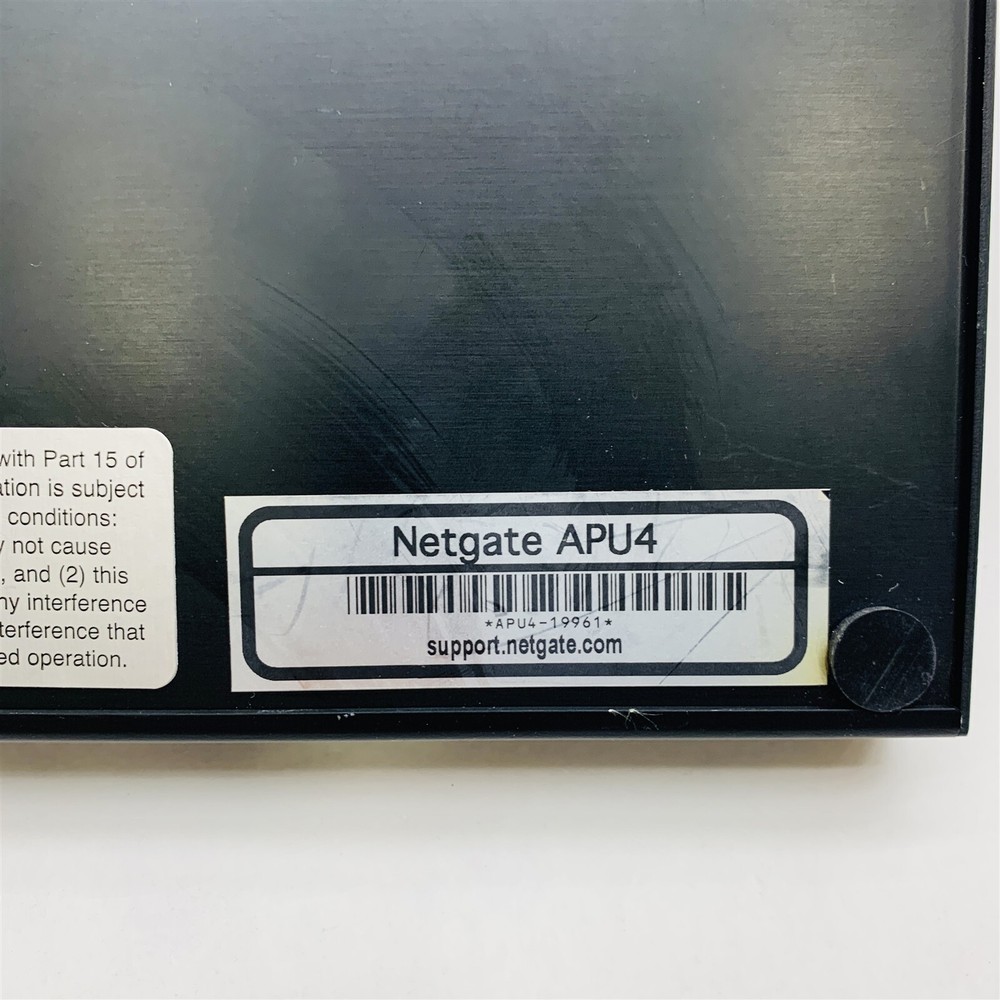 Netgate APU4 pfSense Board Security Gateway Firewall and Enclosure *No PSU*