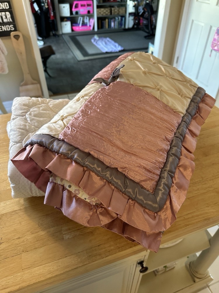 The Peanut Shell Crib/Toddler Bed Set