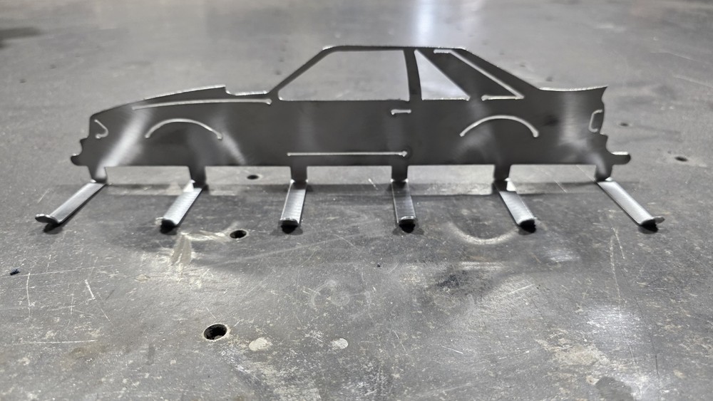 Foxbody Mustang keychain holder
