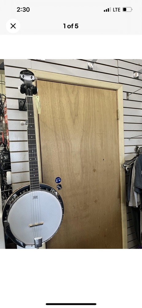 Unbranded 5 String Banjo Kit-Full Size/ Closed Back/Arm Rest
