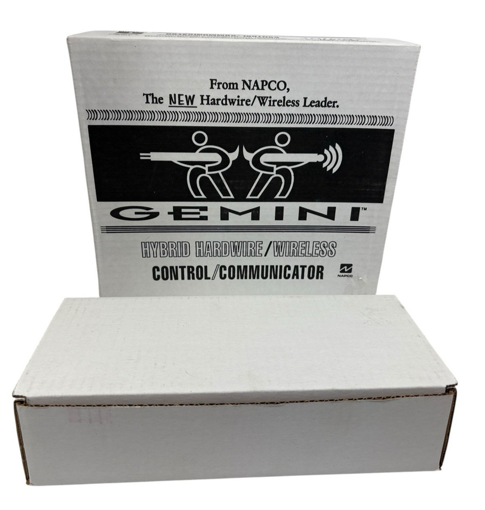 GEMINI Hybrid Hardware Wireless Control Panel Communicator GEM-P1632  & Battery