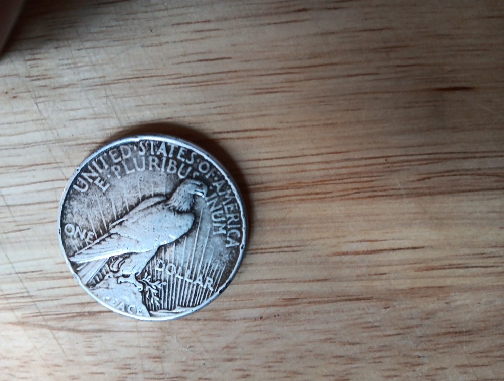 1921 Peace Silver Dollar