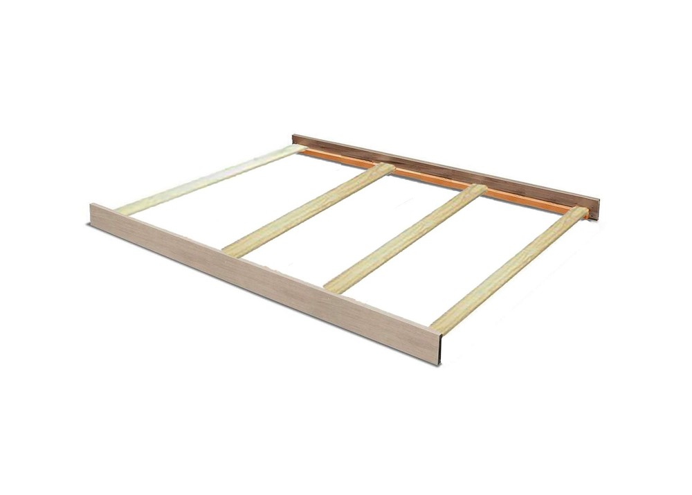 Full-Size Conversion Kit Bed Rails for Sorelle Convertible Cribs - Solid Wood...