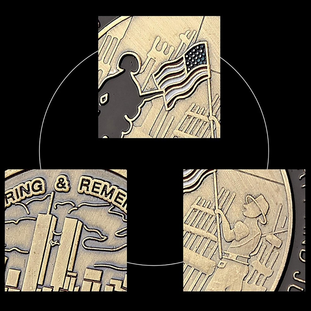 Honoring and Remember 9/11/2001 Challenge Coin