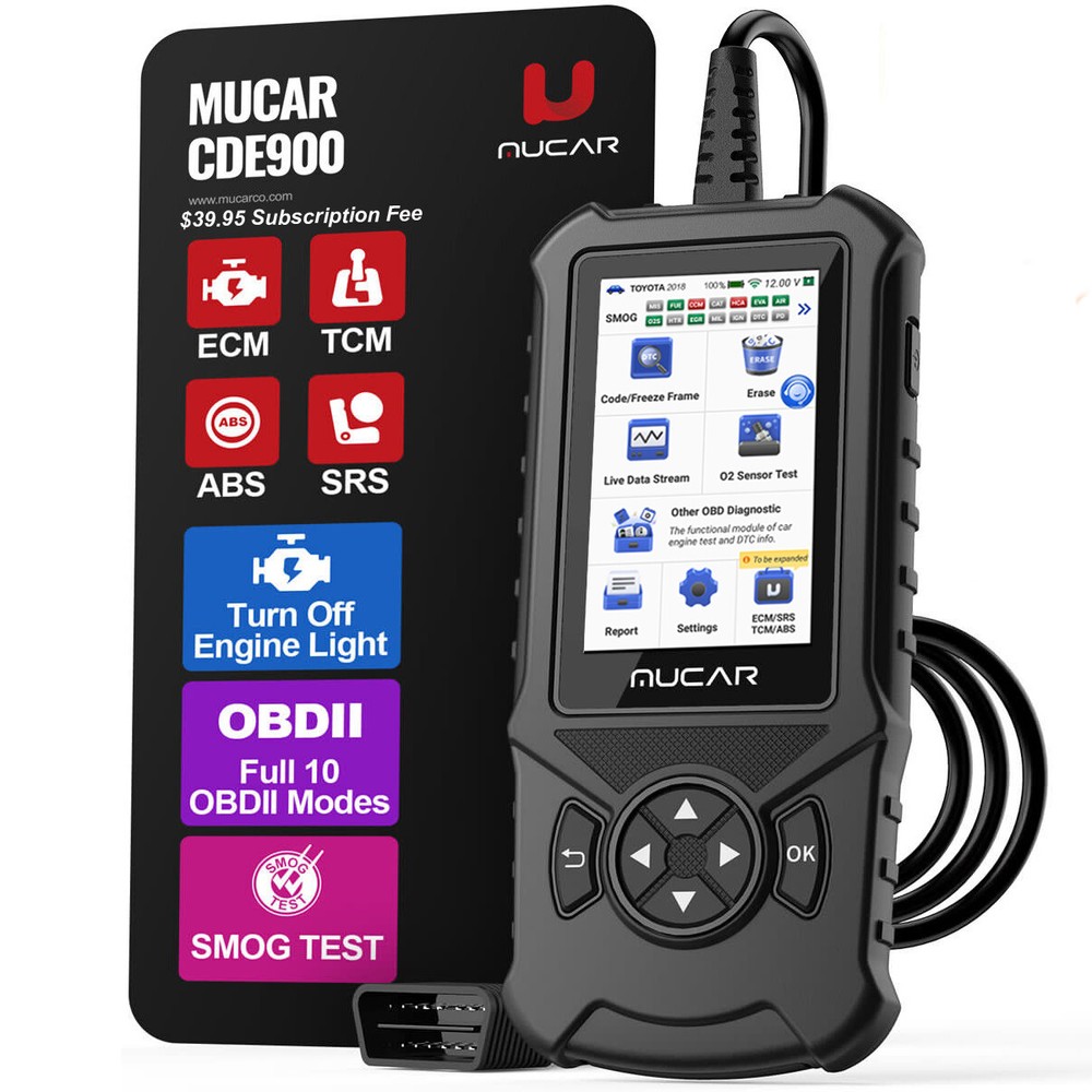 2024 Automotive Scanner OBD2 Code Reader Car Diagnostic Tool Engine Fault