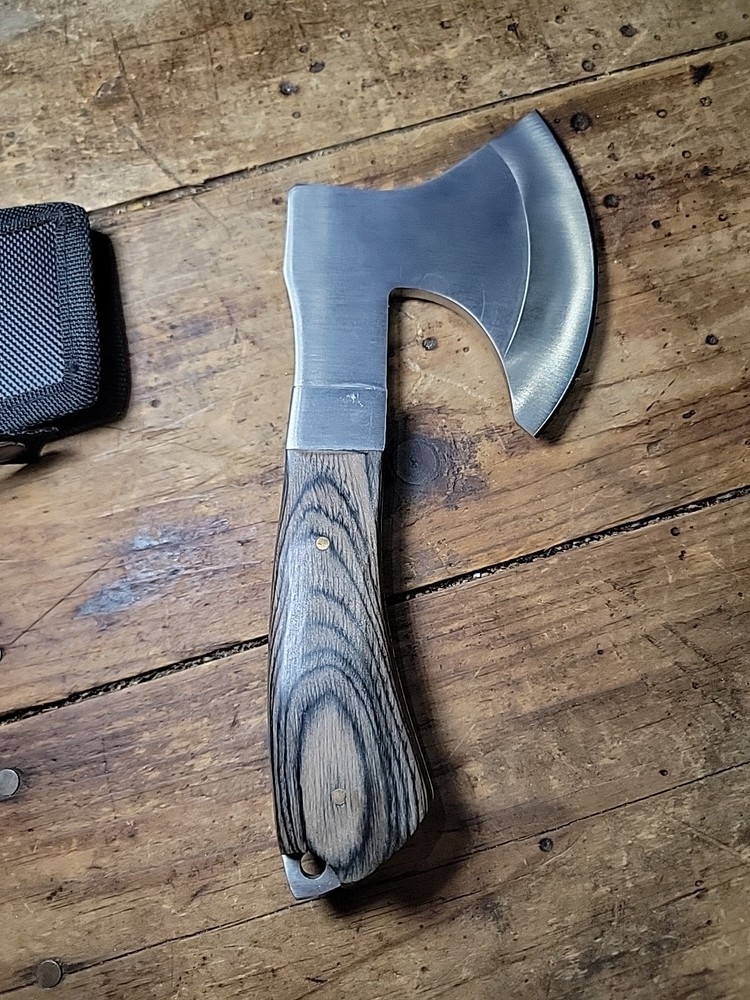 *Sharp* Stainless Hatchet Axe Meat Cleaver Camping Tool