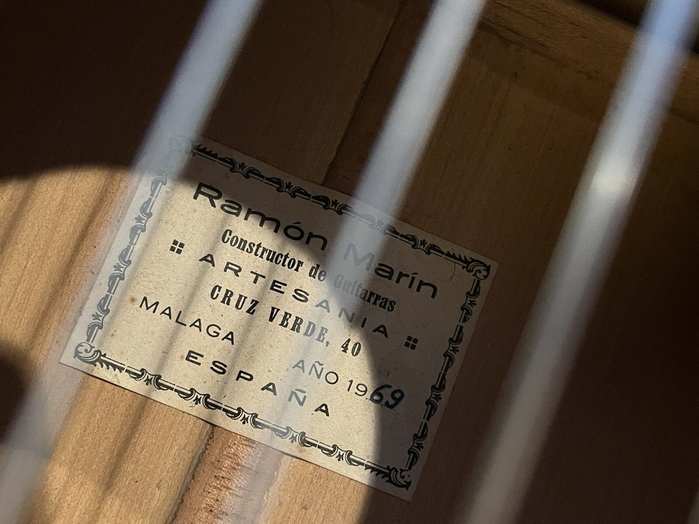 Ramon Marin Guitar 1969