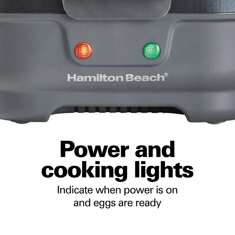 Hamilton Beach Egg Bites Maker & Egg Cooker, 2 Egg Capacity, Mint, 25506