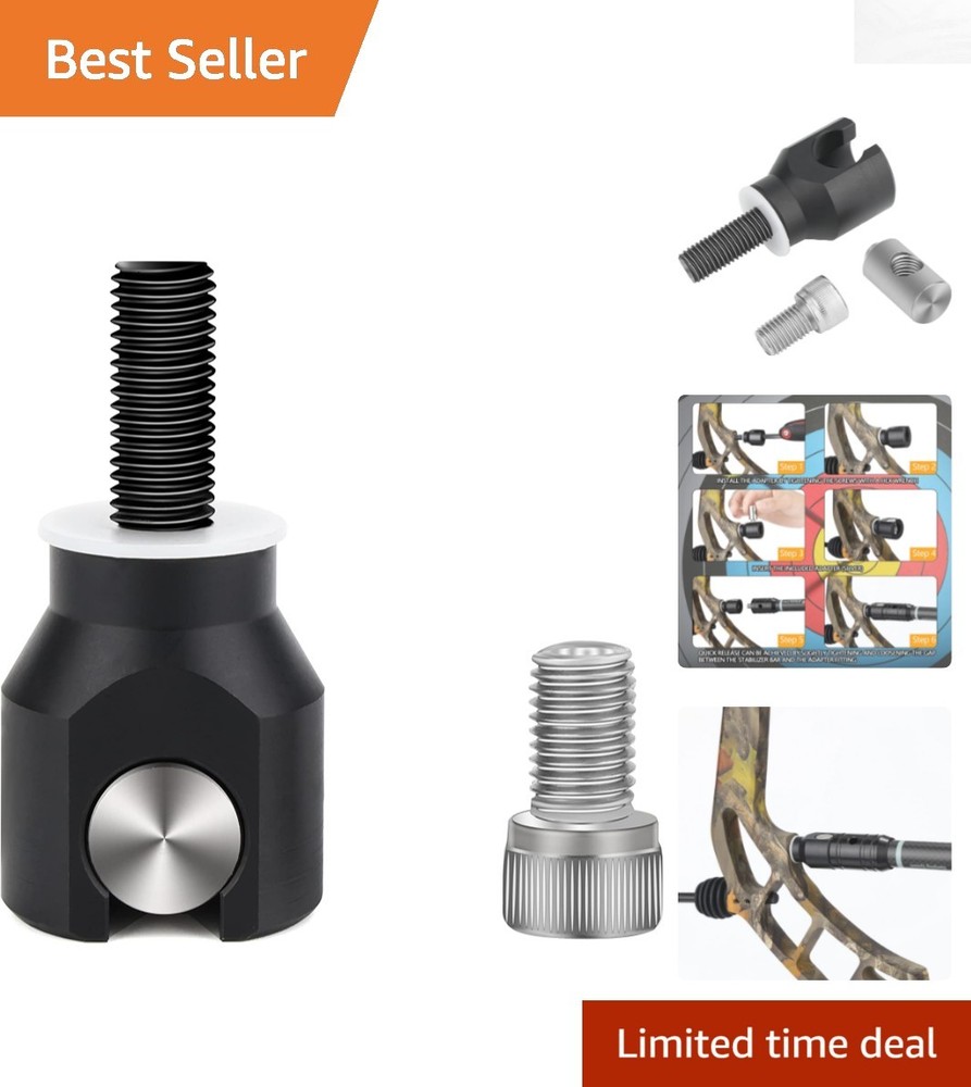 Expedition Series Bow Stabilizer with Damping System - 1.6oz Adjustable Weights