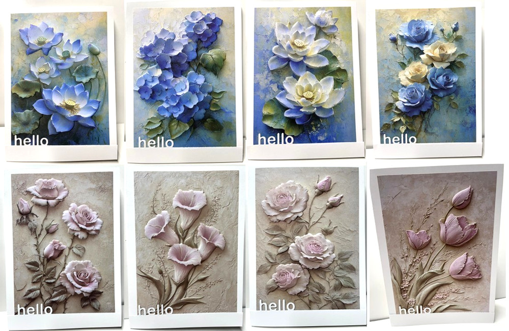 Note Cards : Blank : Handmade : Unique:  You Choose Design