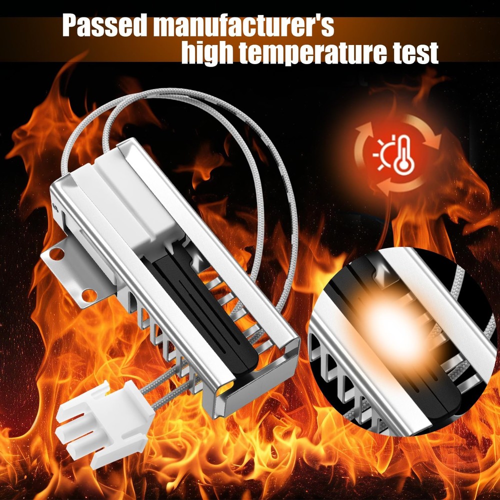 Gas Range Oven Ignitor Replacement Range Oven Temperature Sensor Probe Compat...