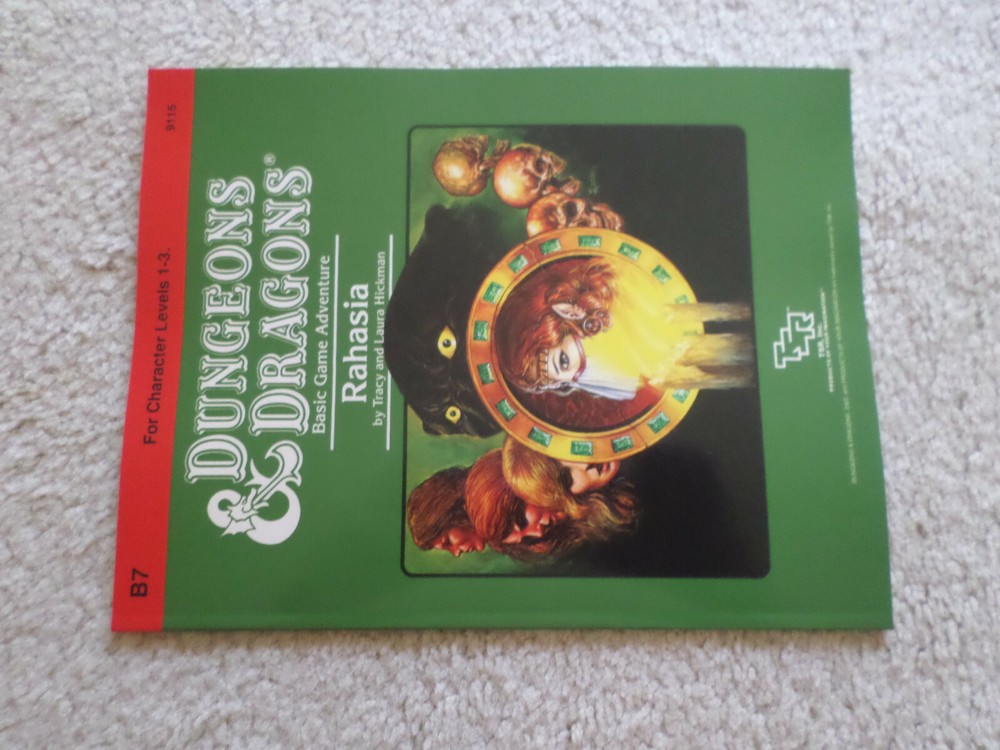Rahasia     B7    Dungeons & Dragons  adventure module