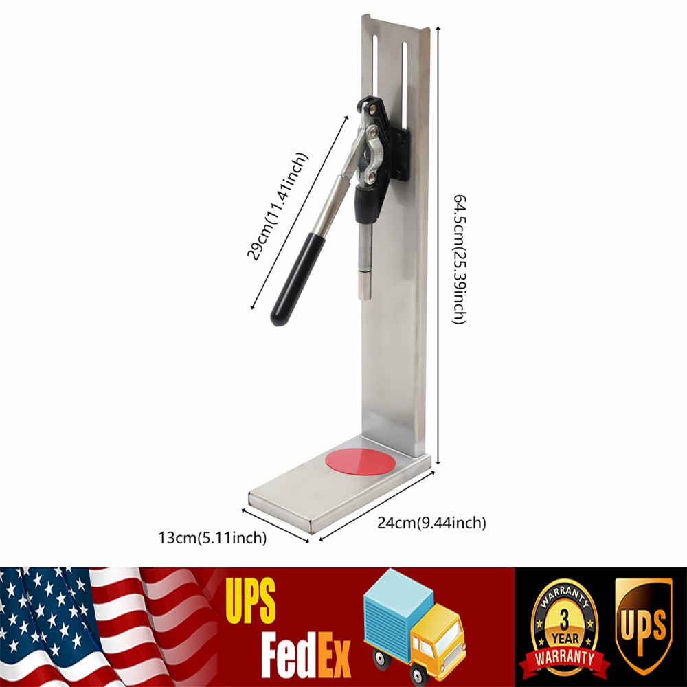 Corker POM Manual Wine Corking Inserting Bottle Stopper Hand Pressure Corks NEW