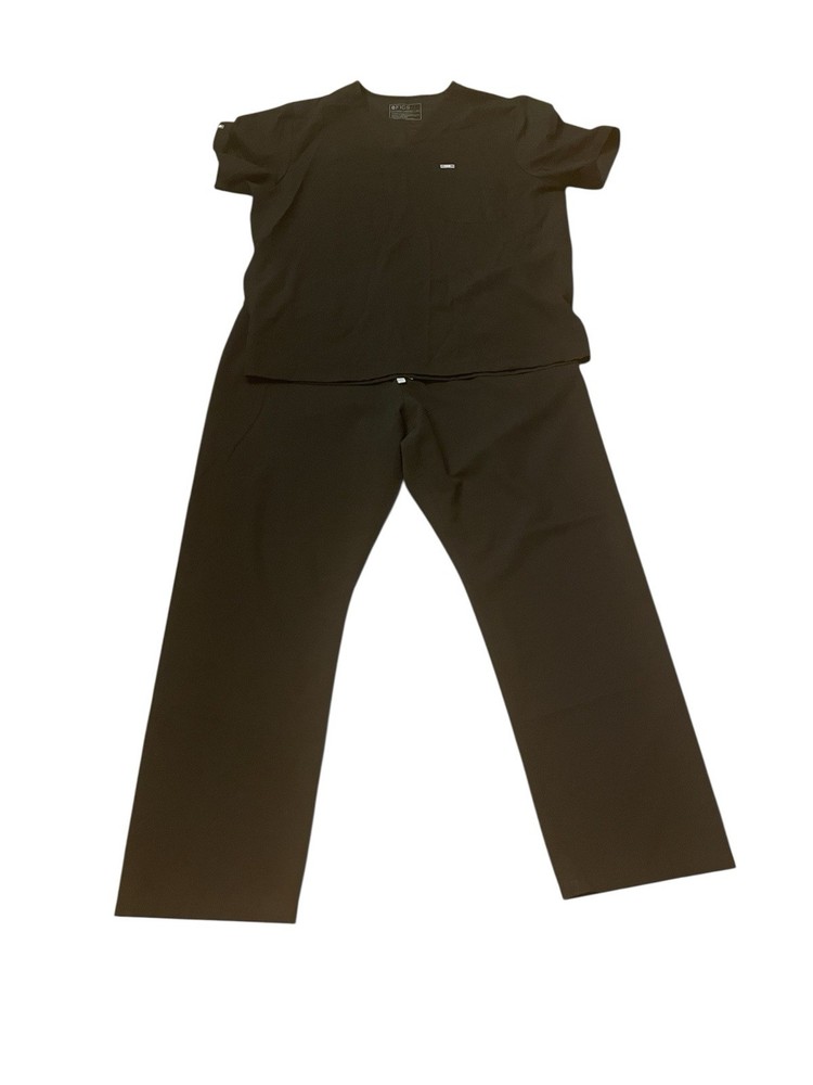 FIGS Technical Scrub Set Collection- Both NWOT XXL Black