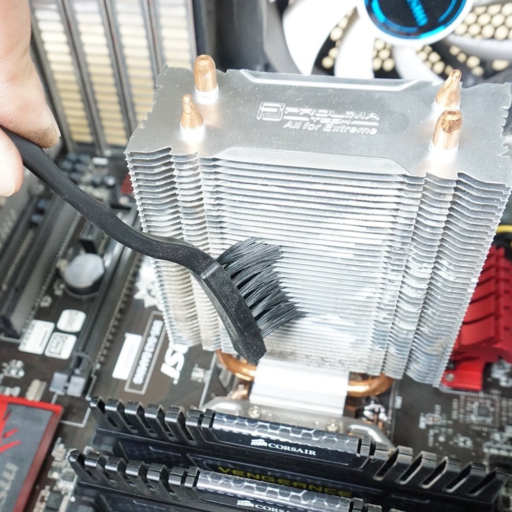 Small Portable Nylon Anti Static Brushes Electronics Computer Keyboard Laptop...