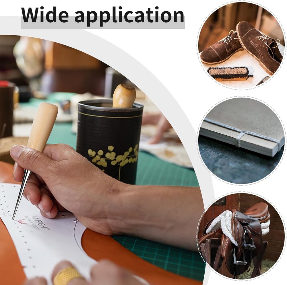 MORFEN Leather Sewing Kit, Stitching Kit Multicolor (Standard Kit)