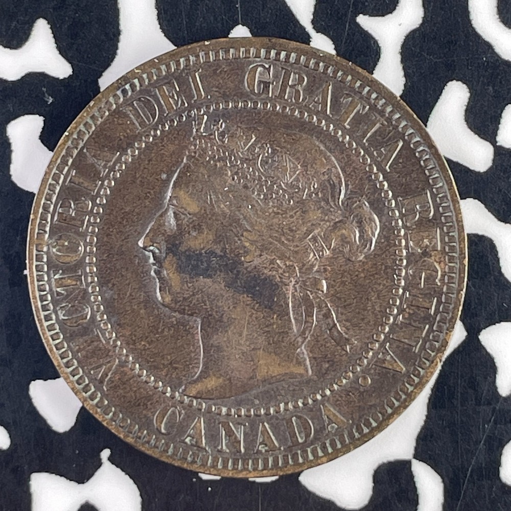 1896 Canada Large Cent Lot#F2792 Nice!