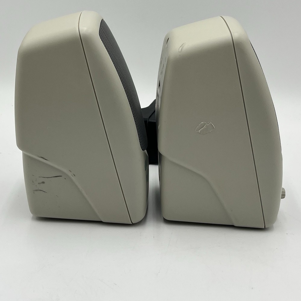 LABTEC LCS-600 PC / Computer Speakers VINTAGE! Tested Works