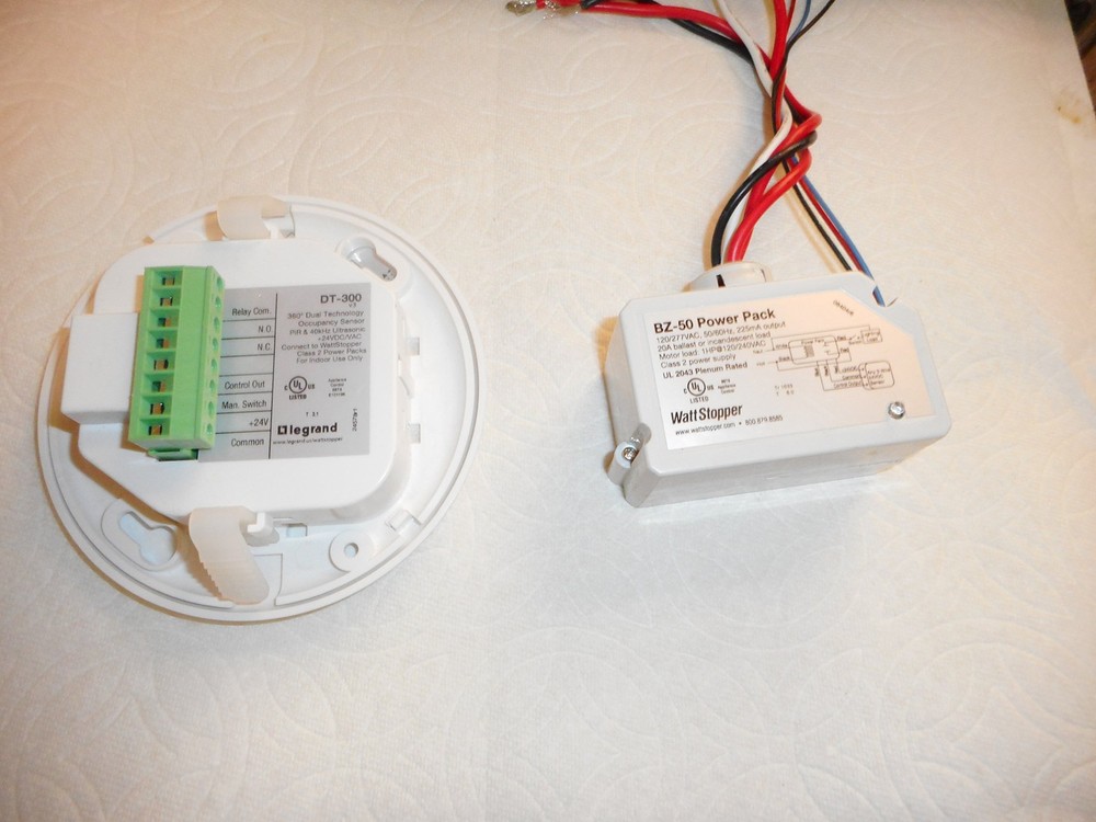 WattStopper DT300 Low Profile Motion Sensor Dual Technology 360 Coverage