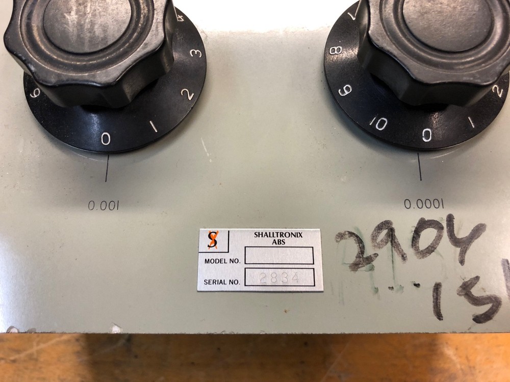 ShallTronix 8359 Decade Voltage Divider, Bench Tested