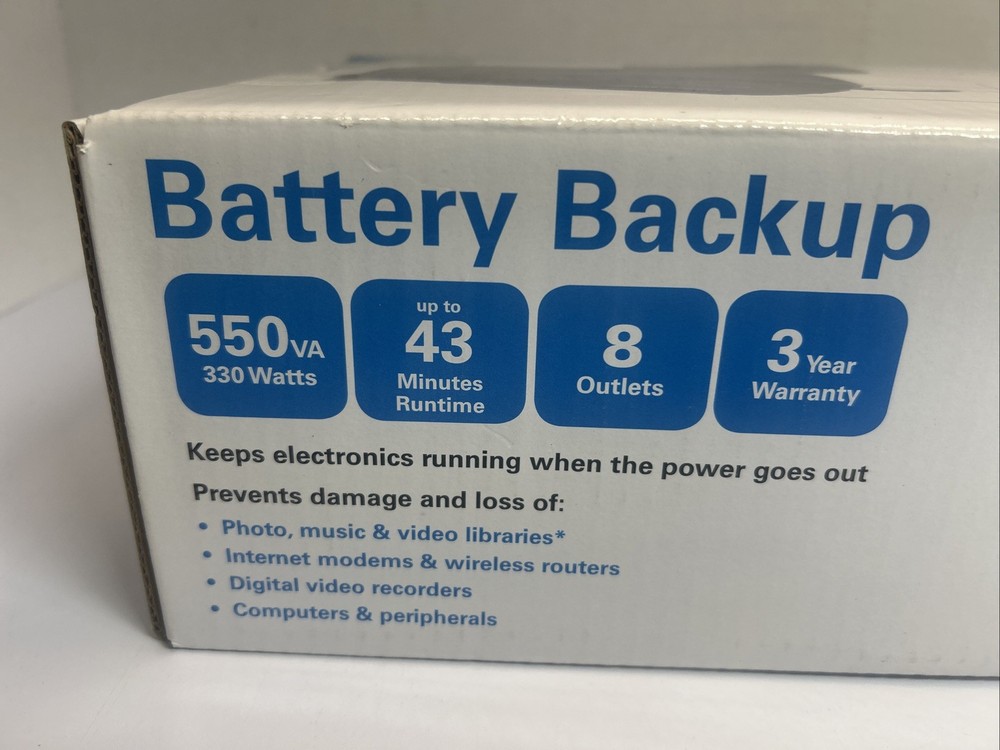 APC ES 550 Back Up UPS