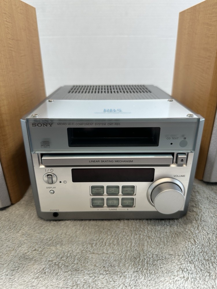 Sony CMT-RB5 Micro Hi-Fi Component System Radio CD Player - Works But **READ***