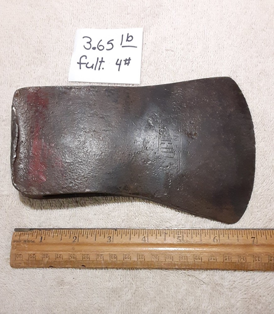 Fulton No. 4 Axe Head 3.65 LBS