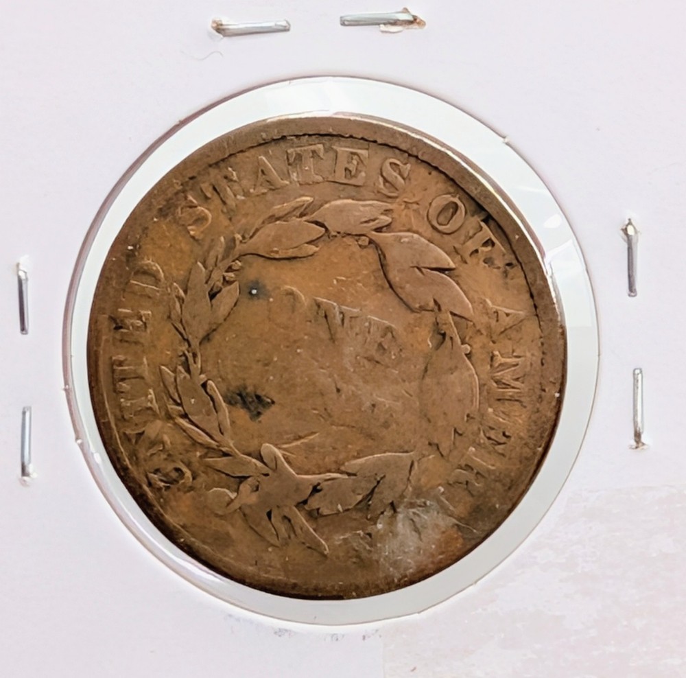 1835- US Coronet Head Large Cent- VG