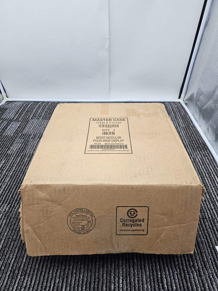 Master Case 712149 MOIST MODULAR FOUR WIDE DISPLAY