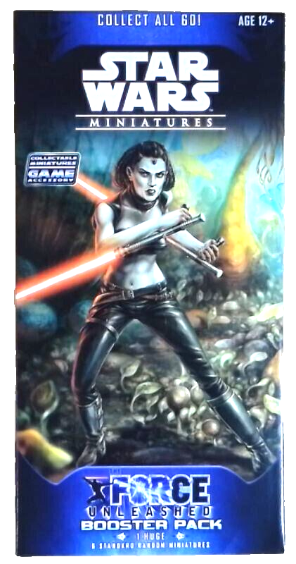 Star Wars miniatures THE FORCE UNLEASHED booster pack *NEW*
