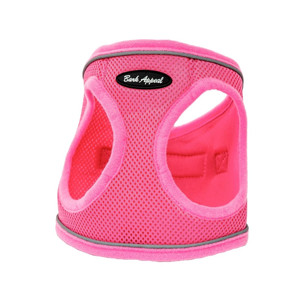 Reflective Mesh Step in Harness XL Pink