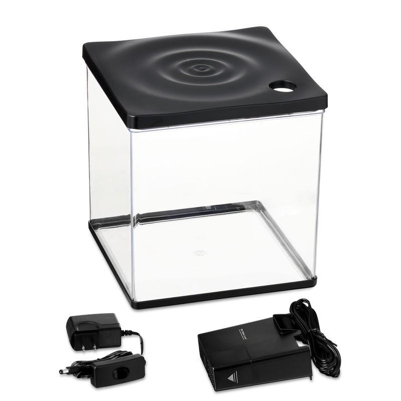 3 Gallon Betta Aquarium Starter Kit LED Light Quiet Filter Complete Setup New
