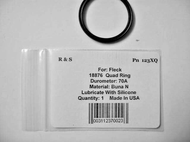 Fleck 18876 Quad O-ring  / R&S 123XQ / Buna n Material