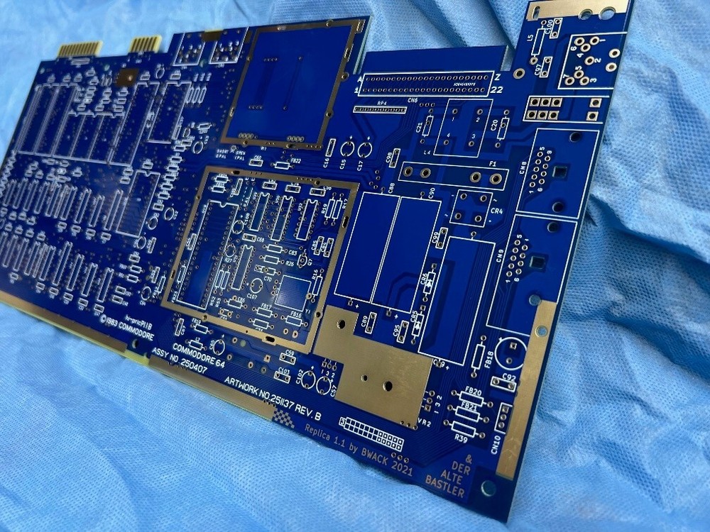 Commodore C64 Motherboard Replica 250407